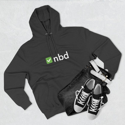 ✅NBD Fleece Hoodie – Premium Sports Betting Apparel with Iconic Logo