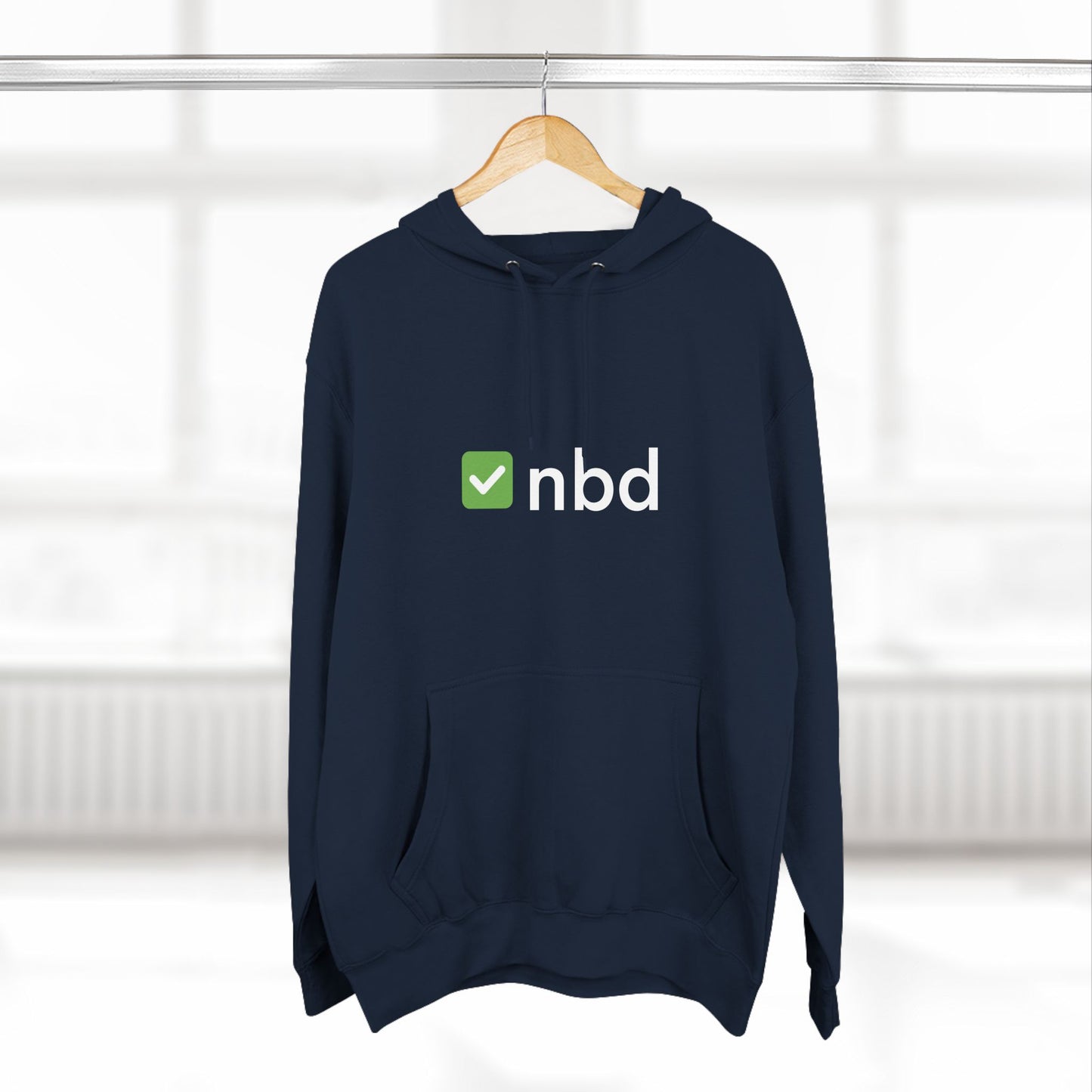 ✅NBD Fleece Hoodie – Premium Sports Betting Apparel with Iconic Logo