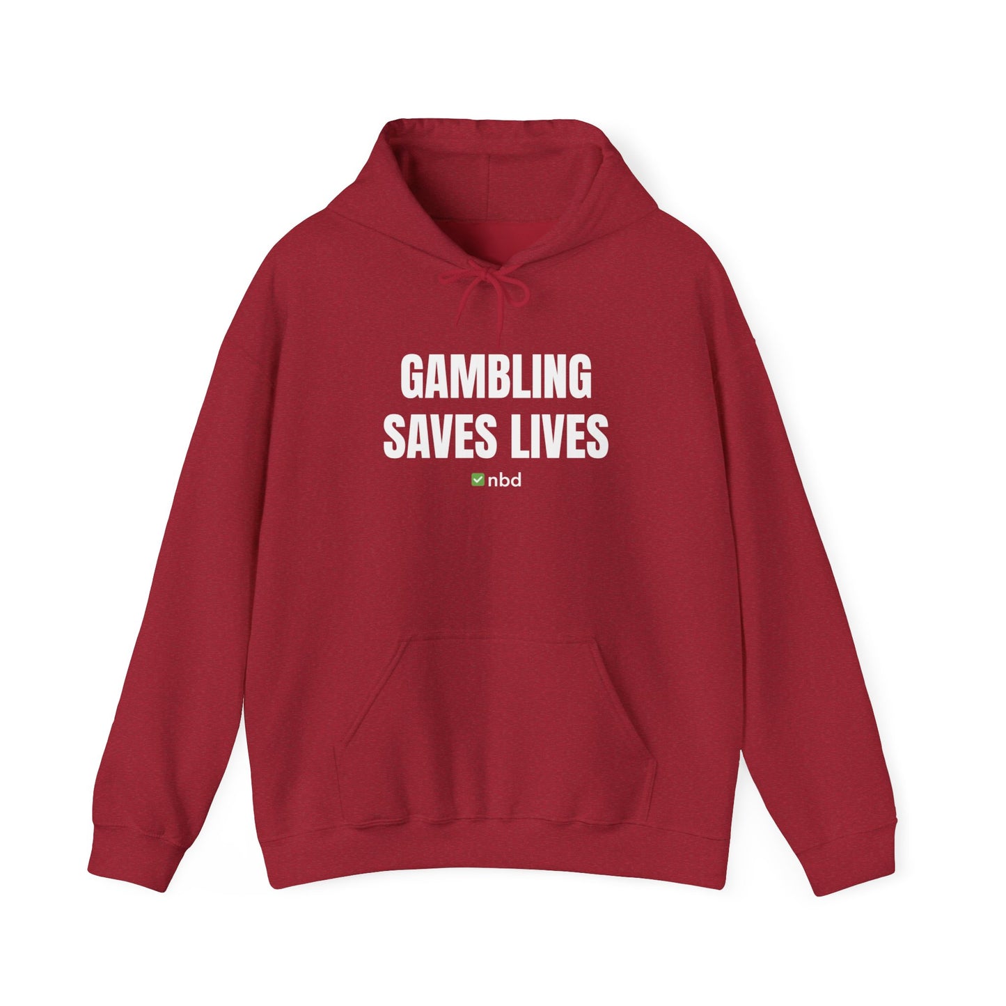 Gambling Saves Lives Hoodie – Funny and Stylish Sports Betting Apparel