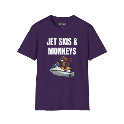 Jet Skis and Monkeys T-Shirt – Fun and Unique Sports Betting-Inspired Tee