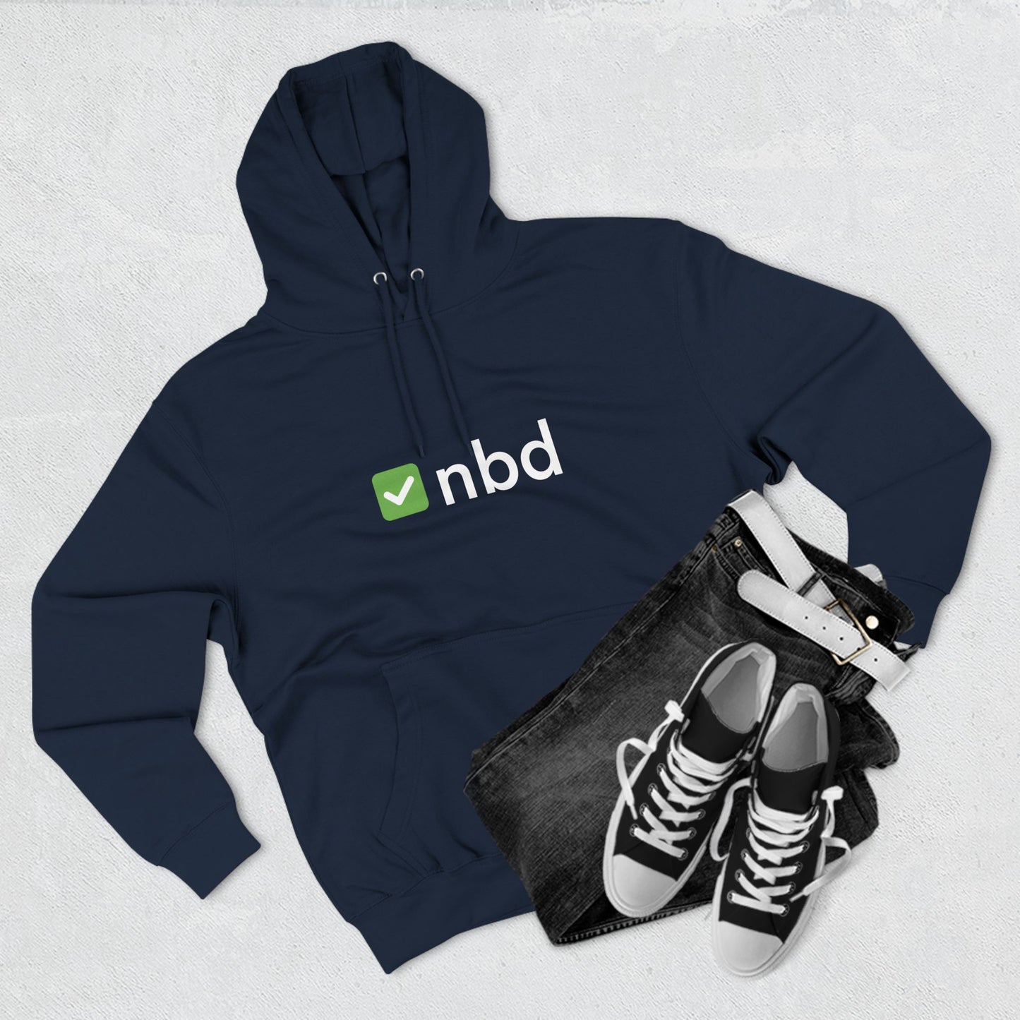 ✅NBD Fleece Hoodie – Premium Sports Betting Apparel with Iconic Logo