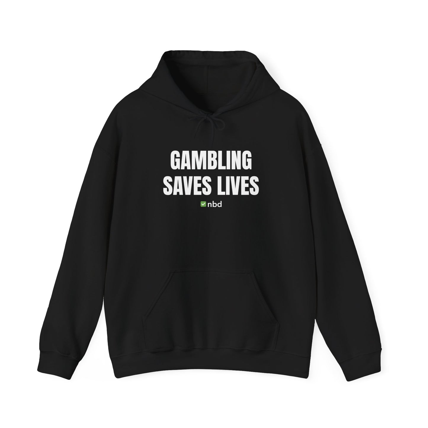 Gambling Saves Lives Hoodie – Funny and Stylish Sports Betting Apparel