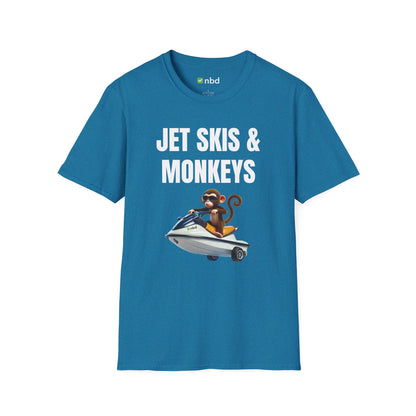 Jet Skis and Monkeys T-Shirt – Fun and Unique Sports Betting-Inspired Tee