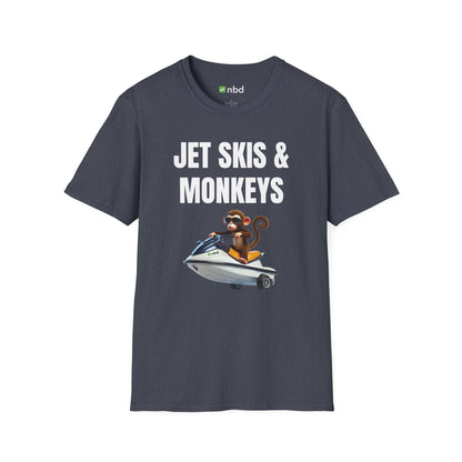 Jet Skis and Monkeys T-Shirt – Fun and Unique Sports Betting-Inspired Tee