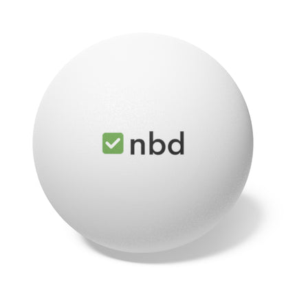 ✅NBD Ping Pong Balls – 6-Pack Sports Betting-Inspired Party Essentials