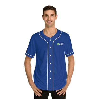 ✅NBD Baseball Jersey – Premium Sports Betting Apparel with Iconic Logo
